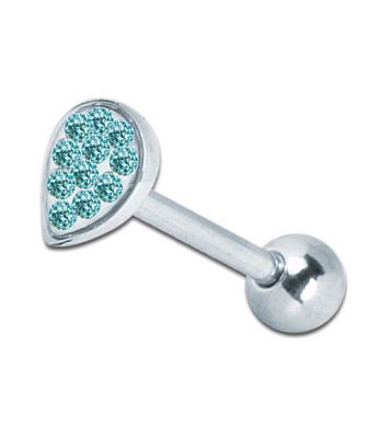 BARRE AVEC GOUTTE EN CRISTAL